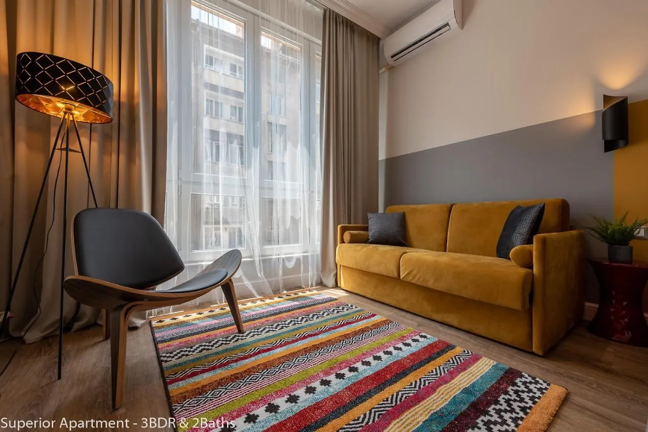 Apartment Luxury & Unique - Top Center Apt. - 3Bdr & 2 Baths Sofia Bulgaria