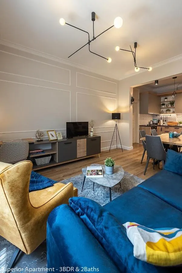 Luxury & Unique - Top Center Apt. - 3Bdr & 2 Baths Sofia