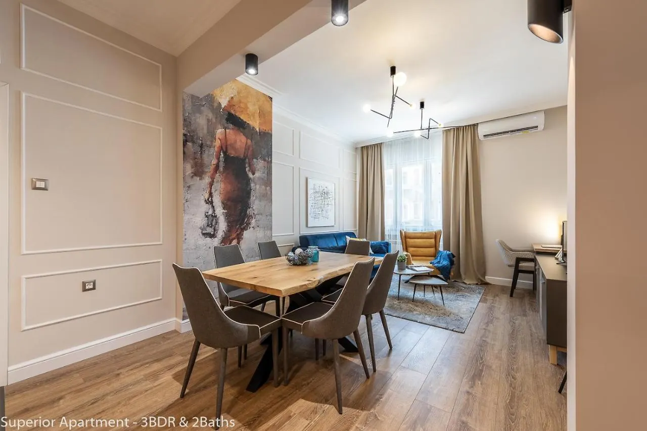 Luxury & Unique - Top Center Apt. - 3Bdr & 2 Baths Σόφια Διαμέρισμα