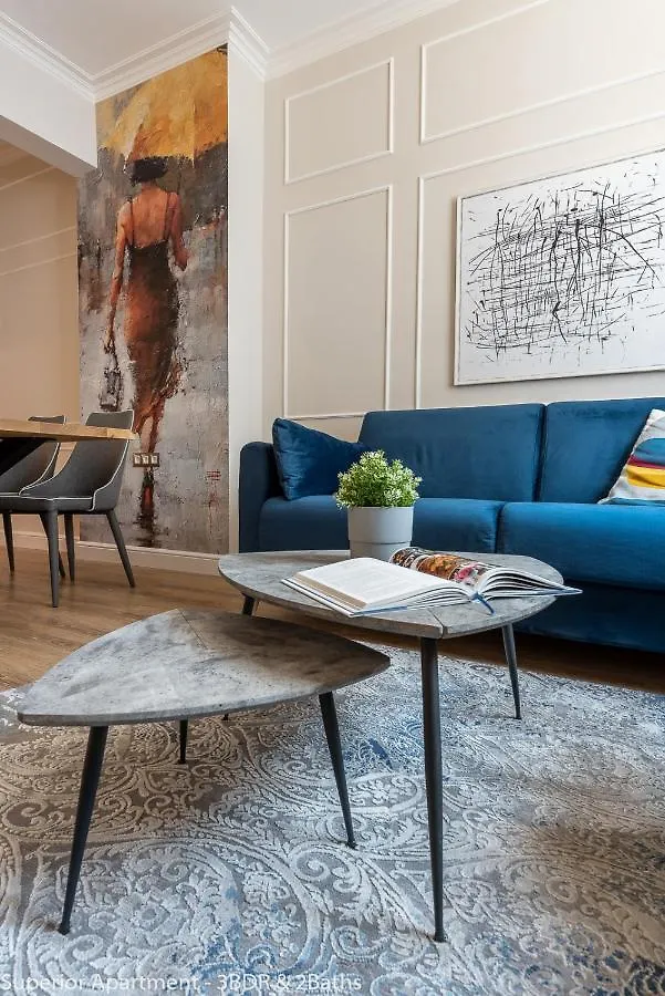 Διαμέρισμα Luxury & Unique - Top Center Apt. - 3Bdr & 2 Baths Σόφια